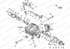 VERTICAL CYLINDER HEAD » VALVE DRIVE