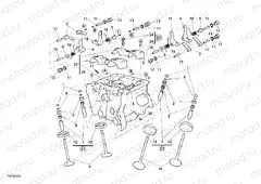 VERTICAL CYLINDER HEAD » VALVE DRIVE