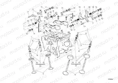 VERTICAL CYLINDER HEAD » VALVE DRIVE