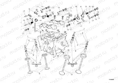 VERTICAL CYLINDER HEAD » VALVE DRIVE
