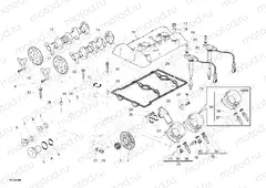 VERTICAL HEAD CAMSHAFT » VALVE DRIVE