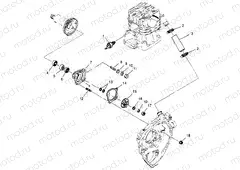 WATER PUMP 2x4 400L W947540 (4926752675C010) | WATER PUMP 2x4 400L W947540 (4926752675C010)