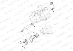 WATER PUMP - A01BA50AA (4963716371D007) | WATER PUMP - A01BA50AA (4963716371D007)