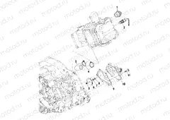 WATER PUMP - A02CK42AA/AB (4970327032C14) | WATER PUMP - A02CK42AA/AB (4970327032C14)