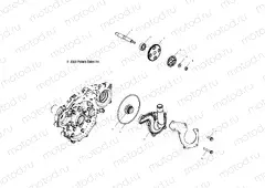 WATER PUMP - A04CH68AC/AF/AH/AJ (4986128612D11) | WATER PUMP - A04CH68AC/AF/AH/AJ (4986128612D11)