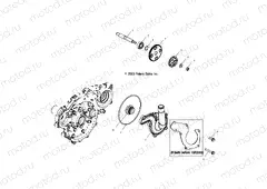 WATER PUMP - A04CH68AK/AL/AN/AO (4987438743D11) | WATER PUMP - A04CH68AK/AL/AN/AO (4987438743D11)