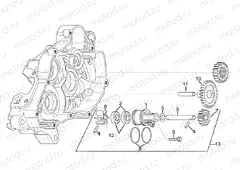 Water pump assy
