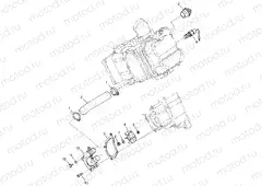 WATER PUMP Magnum 4X4 W97AC42A | WATER PUMP Magnum 4X4 W97AC42A, Swedish Magnum 4X4 S97AC42E and Norwegian M (4940834083D002)