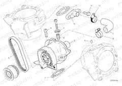 WATER PUMP [MOD:DVL1260]