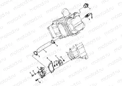 WATER PUMP - W98BC50A (4944994499d009) | WATER PUMP - W98BC50A (4944994499d009)