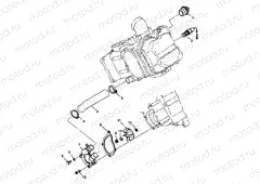 WATER PUMP - W98CH50A(C)(D)(E)(F) (4950135013e001) | WATER PUMP - W98CH50A(C)(D)(E)(F) (4950135013e001)