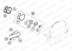 WATER PUMP|Engine|35