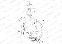 WATER SIPHON SLX 780 B964287 and Intl. SLX 780 I964287 (4937443744B009) | WATER SIPHON SLX 780 B964287 and Intl. SLX 780 I964287 (4937443744B009)