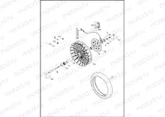 WHEEL, FRONT