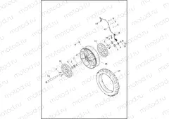 WHEEL, FRONT - XG750A