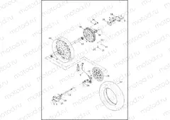 WHEEL, REAR