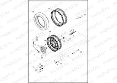 WHEEL, REAR