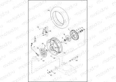 WHEEL, REAR