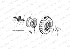 WHEEL | WHEEL, FRONT - A06FA09CA/CB/CC (4995069506B08)