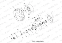 WHEEL | WHEEL, FRONT - A09BG50AA (49ATVWHEELFRT08SCRAM)