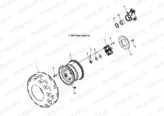 WHEEL | WHEEL, REAR - A07MH76FA (4999200299920029C10)