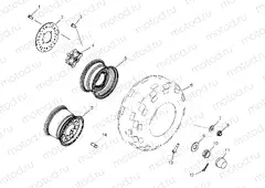 WHEEL | WHEEL, REAR - R06RD68AA/AB/AC/AD/AE/AF (4999202219920221C08)
