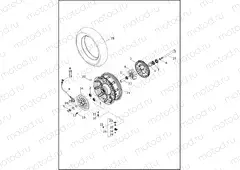 WHEELS, REAR (1 OF 2)
