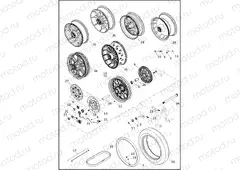 WHEELS, REAR (1 OF 2)