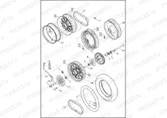 WHEELS, REAR (2 OF 2)