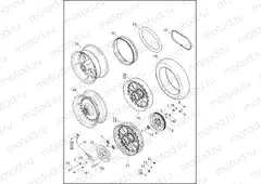 WHEELS, REAR (2 OF 2)