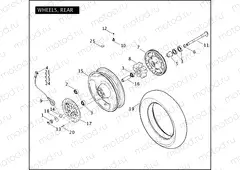WHEELS, REAR