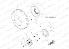 WHEELS | WHEELS, FRONT - A08LB27AA (49ATVWHEELFRT08HAWKINTL)