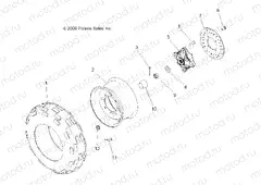 WHEELS | WHEELS, FRONT - A13DH50AX/AZ (49ATVWHEELFRT10SP500TRG)