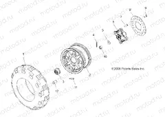 WHEELS | WHEELS, FRONT - A13MN50ET (49ATVWHEELFRT09500TR)