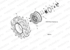 WHEELS | WHEELS, FRONT and HUB - A17SXN85A5