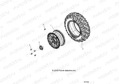 WHEELS | WHEELS, FRONT - G20GAP99AM (701524)