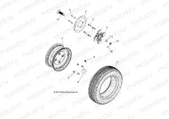 WHEELS | WHEELS, FRONT - L15U2NAFLA (49LEVWHEELSFRT14EM)