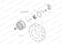 WHEELS | WHEELS, FRONT - R13VH57FX (49RGRWHEELFRT12RZR570I)