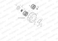 WHEELS | WHEELS, FRONT - R15RMA57AA/AR/AZ/AC/LA/H57AR (49RGRWHEELFRT14RGR570)