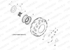 WHEELS | WHEELS, FRONT - R15RMAEGJ/GC/EJ (49RGRWHEELFRT11EV)