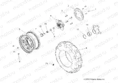 WHEELS | WHEELS, FRONT - R15RTA/E87A5/AB/BB/AA/AC/AR/BA/BC/BR (49RGRWHEELFRT13900XP)