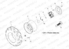 WHEELS | WHEELS, FRONT TIRE and BRAKE DISC - A15SAA32EH (49ATVWHEELFRT11HAWK)