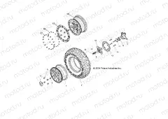 WHEELS | WHEELS, FRONT - Z15VDE99AT/AL/AV/AW/LP/EW/NV/NW/K99AA (49RGRWHEELFRT151000)