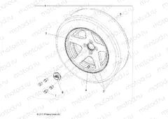 WHEELS | WHEELS, OPTIONS, WHEEL, 14 INCH STREET ALUMINUM RIM, US - L15G2/4/6 (49GEMOPTIONS13WHEEL)