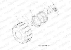 WHEELS | WHEELS, REAR - A10GJ45AA (49ATVWHEELREAR08OUT525S)