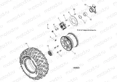WHEELS | WHEELS, REAR - A18DCE87BB (100643)