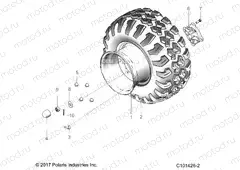 WHEELS | WHEELS, REAR - A23HZB15A1/A4/B1/B4 (101426-2)