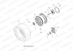 WHEELS | WHEELS, REAR and HUB - A18SVS95CR/ER
