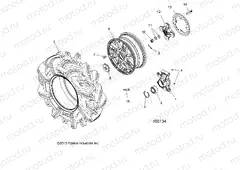 WHEELS | WHEELS, REAR and HUB - A19SXM95AL