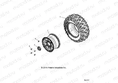 WHEELS | WHEELS, REAR - G20GAE99F2/EFS/BFM/BCM/SFS/SC2 (701377)